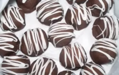 Indulge in these rich and decadent fudgy bon bons that are perfect for any sweet tooth craving.