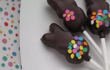 Instant Chocolate Covered Bunnies on a Stick