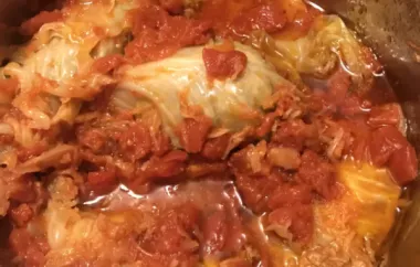 Instant Pot Basic Cabbage Rolls