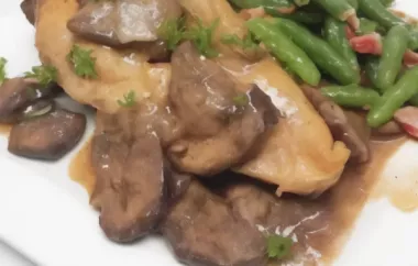 Instant Pot Chicken and Mushrooms with Gravy