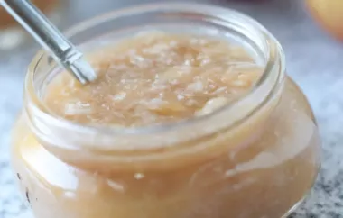 Instant Pot Easy Maple Syrup Applesauce