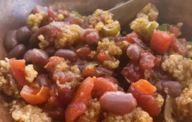 Instant-Pot Protein-Packed Vegetarian Chili