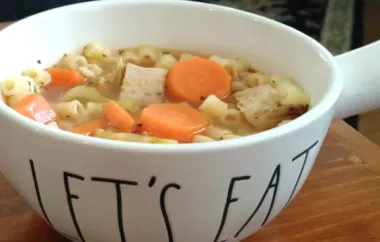 Instant Pot Turkey Soup