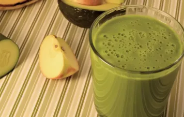 Invigorating Good Morning Green Smoothie Recipe