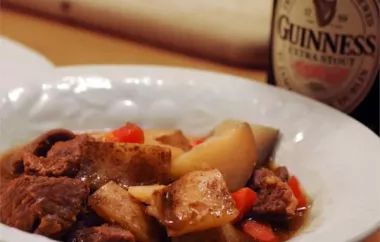 Irish Beef Stew with Guinness Beer