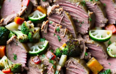 Irish-Inspired Stout Slow Cooker Corned Beef and Veggies