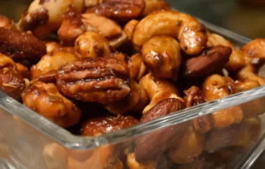 Irresistible Sweet and Spicy Mixed Nuts Recipe