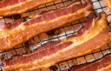 Irresistibly Crispy Oven-Baked Thick-Cut Bacon