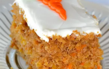 Isaac's Famous Carrot Cake Recipe