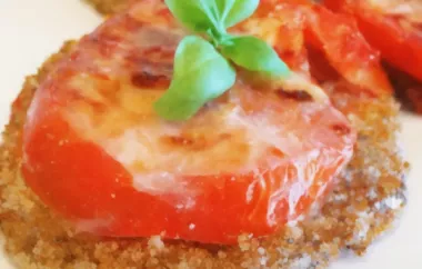 Italian Eggplant Tomato Bake - A Delicious and Healthy Meal