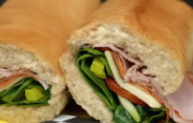 Italian Subs - Restaurant Style