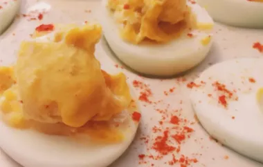 J-S Horseradish Deviled Eggs