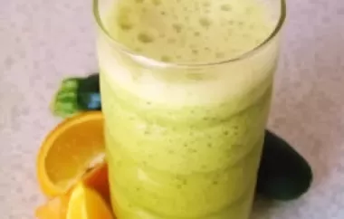 Janie's Amazing Smoothie - A Refreshing and Nutritious Drink