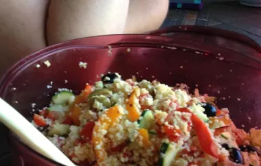 Jen's Greek Couscous Salad