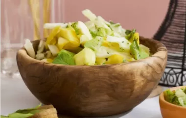 Jicama and Tropical Fruit Salad