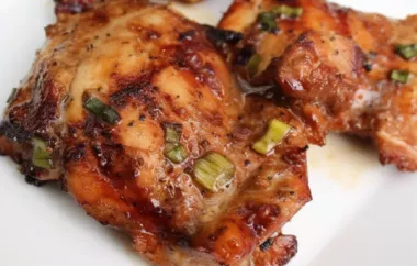 Juicy and Flavorful Beef or Chicken Marinade Recipe