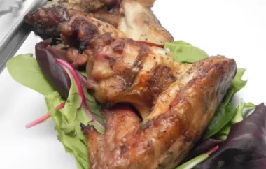 Juicy and Flavorful Grilled Chicken Wings