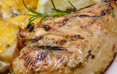 Juicy and Flavorful Grilled Rosemary Chicken Breasts