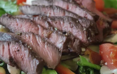 Juicy and Flavorful Perfect Flat Iron Steak Recipe