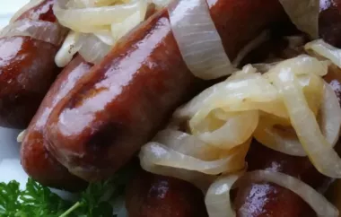 Juicy and Flavorful Sheboygan Grilled Brats