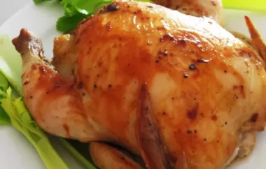 Juicy Roasted Chicken - A Classic American Delight