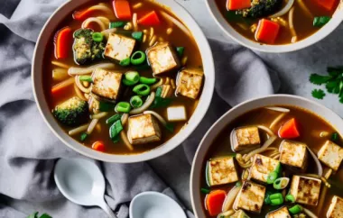 Jul's Vegetable Tofu Soup