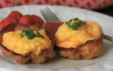 Keto Cheesy Bacon and Egg Cups