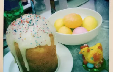 Kulich (Russian Easter Cake)
