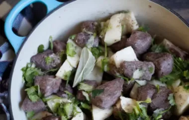 Lamb Stew with Potatoes and Cilantro