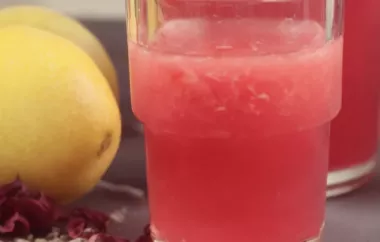 Lavender Lemonade with Hibiscus