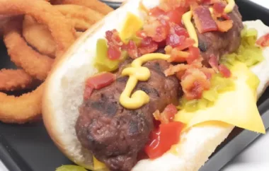 Learn how to make a delicious and classic American hot dog at home!