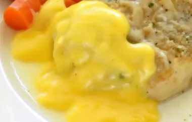 Learn how to make a quick and tangy hollandaise sauce at home