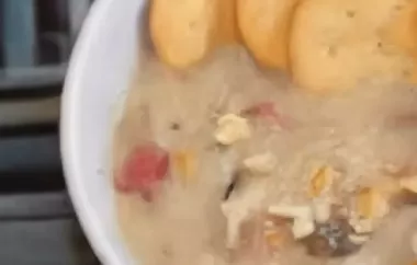Leek, Potato, Mushroom and Cheddar Soup