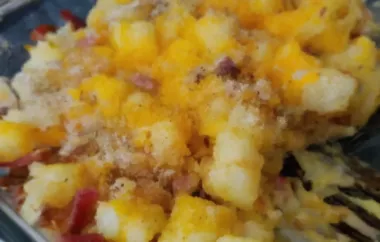 Leftover Ham and Potato Casserole