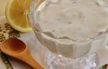 Lemon Aioli Recipe - Creamy and Tangy Dip for Your Favorite Appetizers