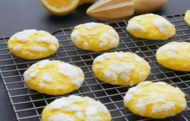 Lemon-Crinkle Cookies
