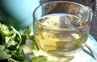 Lemon Verbena Mint Detox Tea