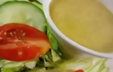 Lemony Caesar Salad Dressing