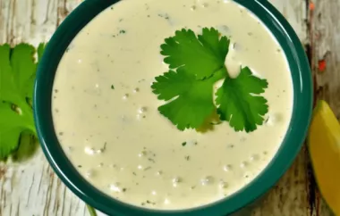 Lick the Spoon Cilantro Jalapeno Aioli - Creamy and Spicy Dipping Sauce