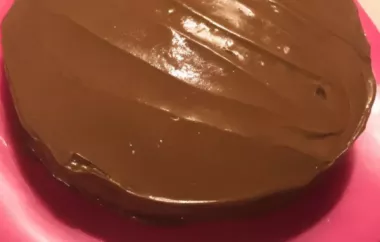 Light and Creamy Brown Sugar and Chocolate Frosting