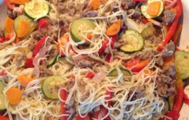 Linguini with Vegetables