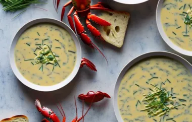 Lobster and Chive Bisque