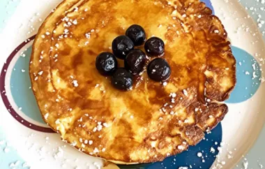 Low Carb Pancakes or Crepes Recipe