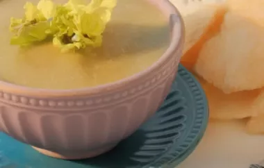 Low-Fat Cream of Celery Soup