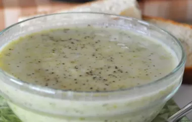 Low-Fat Full-Flavor Cream of Broccoli Soup