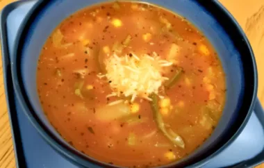 Low Fat Veggie Soup