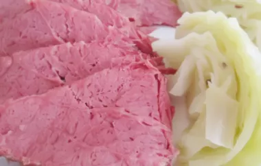 Lucky's Lucky Corned Beef and Cabbage Recipe