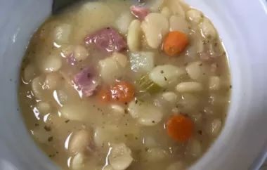 Luscious Lima Bean Soup II