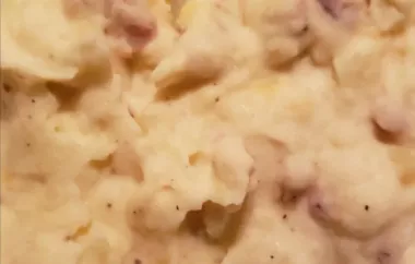 Luxurious Mashed Potatoes for Two