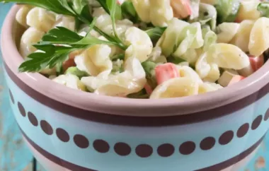 Macaroni Salad with Peas